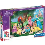 Disneyjeve Princeze 104 komada super slagalica u boji - Clementoni