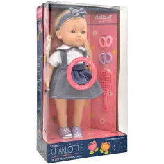 Dolls World: Hrvatski govoreća Charlotte lutka u traper suknji