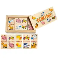 Domaće životinje - drveni domino