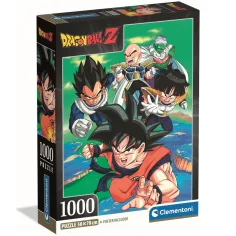 Dragon Ball Z Borci na misiji 1000 komada compact puzzle – Clementoni