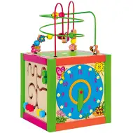 Drvena kocka za učenje i sviranje