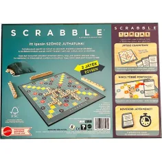 Drveni Scrabble Original i Društvena igra 2u1 - Mattel slika 2