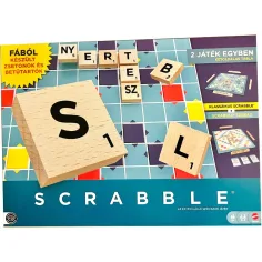 Drveni Scrabble Original i Društvena igra 2u1 - Mattel