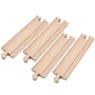 Drveni ravni elementi za prugu 4 kom