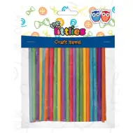 Drveni štapići u boji 4x100mm 100kom