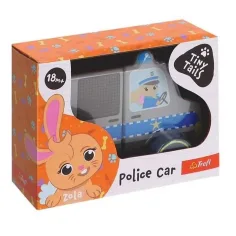 Drveni Tiny Tails magnetski policijski auto - Trefl