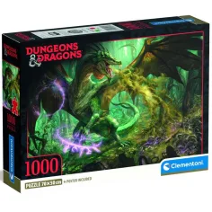 Dungeons & Dragons 1000 dijelova puzzle - Clementoni
