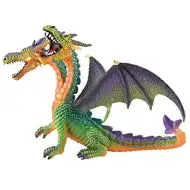 Dvoglavi zeleni zmaj figura - Bullyland