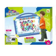 Dvostrana prijenosna magnetska ploča za crtanje sa dodacima plave boje