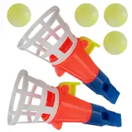 Dvostruki mini lijevak igra lansiranje-hvatanje sa zviždaljkom i 4 loptice u nekoliko verzija