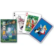 Ekskluzivna remi karte Alice u zemlji čudesa 1x55 - Piatnik