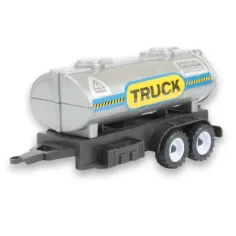 Engineering Truck: 2-dijelni priključni set s traktorima, prikolicom cisternom i bačvom slika 3