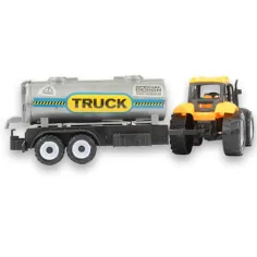 Engineering Truck: 2-dijelni priključni set s traktorima, prikolicom cisternom i bačvom slika 4