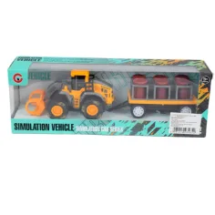 Engineering Truck: Traktor sa bačvama za ulje i prikolicom 24cm slika 4