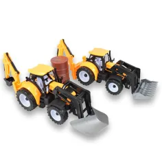 Engineering Truck: Traktorski radni stroj rovokopač utovarivač u dvije verzije 39 cm slika 2