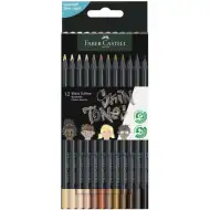 Faber-Castell: Black Edition Skin Tone 12-dijelni set olovaka u boji tijela