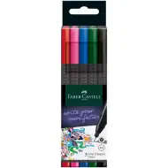 Faber-Castell: Grip set flomastera 0,4mm 5kom