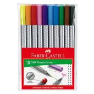 Faber-Castell: Grip tanki flomaster 0,4 mm, 10 kom