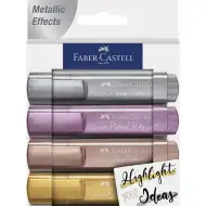 Faber-Castell: Metalni set markera 1546 4kom