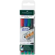Faber-Castell: Multimark alkoholni flomaster M 1mm - 4kom