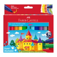 Faber-Castell: Perivezni set jumbo flomastera od 12 komada