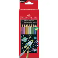 Faber-Castell: Set metalik drvenih bojica 10kom