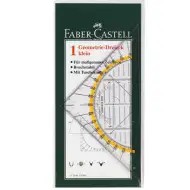 Faber-Castell: Trokutasto ravnalo s kutomjerom