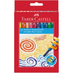 Faber-Castell: Twist set voštanih bojica 12 kom.