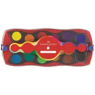 Faber-Castell: Vodene boje, 12 kom, s elementima na spajanje