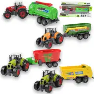 Farm Set: Poljoprivredni traktor s prikolicom u četiri verzije 22cm
