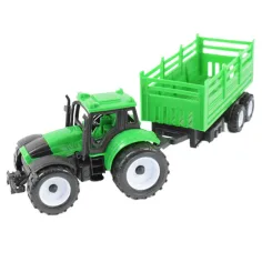 Farmer Truck: Poljoprivredni traktori s prikolicom, set od 3 komada 28 cm slika 2