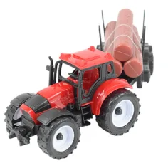 Farmer Truck: Poljoprivredni traktori s prikolicom, set od 3 komada 28 cm slika 4