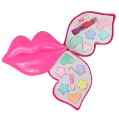Fashion Make Up: Dvoslojna paleta šminke u obliku usta slika 5