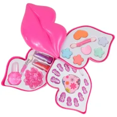 Fashion Make Up: Paleta make-upa u obliku usta na tri razine slika 7
