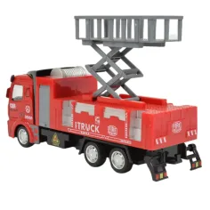 Fire Rescue: Vatrogasno vozilo s podiznom košarom 19 cm slika 3