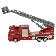 Fire Rescue: Zamašnjak vatrogasno vozilo sa svjetlom i zvukom u više verzija 19cm 1kom slika 3