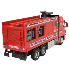 Fire Truck: Vatrogasno vozilo s kranom na zamašnjaku sa svjetlom i zvukom 20 cm slika 4