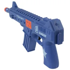 Flint Gun: Plava vojna strojnica s funkcijom pucanja, 30 cm slika 3