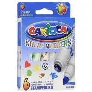Flomaster pečat u setu 6 kom - Carioca