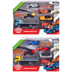 Formula Racer trkaći automobil set s transportnim vozilom u dva različita izdanja 1 kom – Dickie Toys