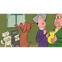 Frak i lijeni mačke diafilm