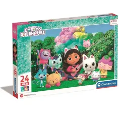 Gabi kućica za lutke: Maxi Super Color Puzzle 24 komada - Clementoni