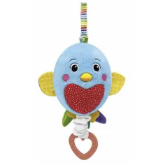 Glazbena mekana plišana ptičica na navijanje - Clementoni baby slika 3