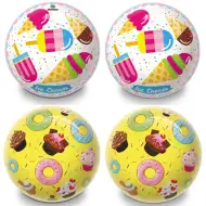 Gumena lopta s motivom sladoleda ili krofne 14cm  - Mondo Toys