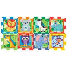 Happy Zoo - Veseli Zoološki vrt spužvaste puzzle slika 3