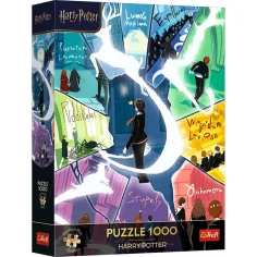Harry Potter čarolije i patronusi 1000-dijelni premium puzzle - Trefl