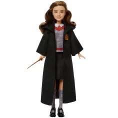 Harry Potter: Hermione Granger lutka u plaštu s čarobnim štapićem - Mattel slika 2