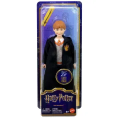 Harry Potter: Ron Weasley lutka u plaštu s čarobnim štapićem - Mattel