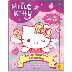 Hello Kitty bojanka s naljepnicama - Lisciani