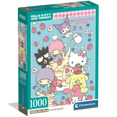 Hello Kitty i prijatelji Slatke poslastice 1000 komadni puzzle – Clementoni
